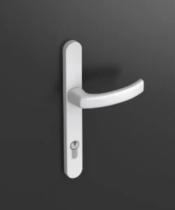 Klamka drzwiowa (biała)